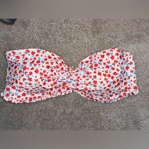 Swimsuit top Large old navy bandeau. Multi colors.